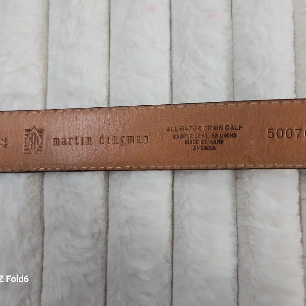 Unbranded Men's Brown and Tan Belt